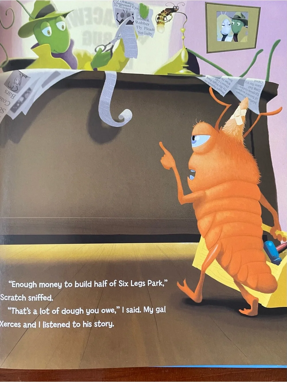“ Ace Lacewing Bug Detective” by David Biedrzycki 2009 Color Illustrations HC